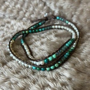 ✨Layered Pearl and Turquoise Bracelet!✨